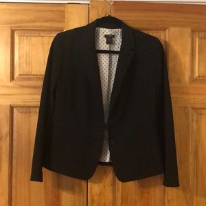 Black Ann Taylor Two Button Blazer